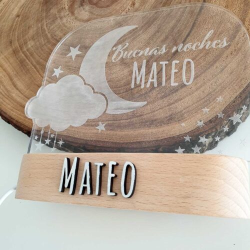 Lámpara quitamiedos Personalizada %%%% - Hilocreations, regalos