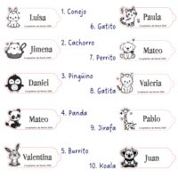 Marcapaginas infantil