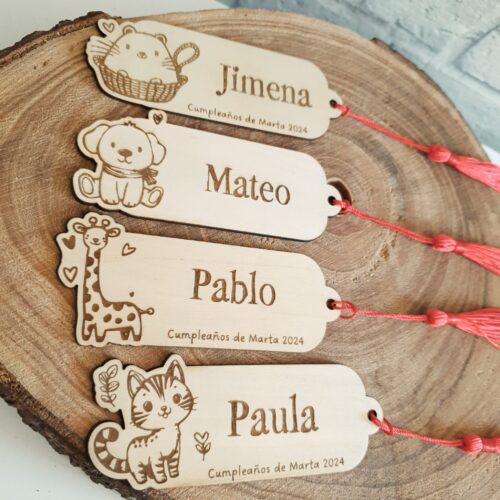 Marcapáginas infantil
