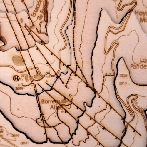 Mapa Sierra Nevada